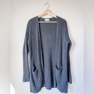 Universal Threads charcoal cardigan | size: small (fits s-m)